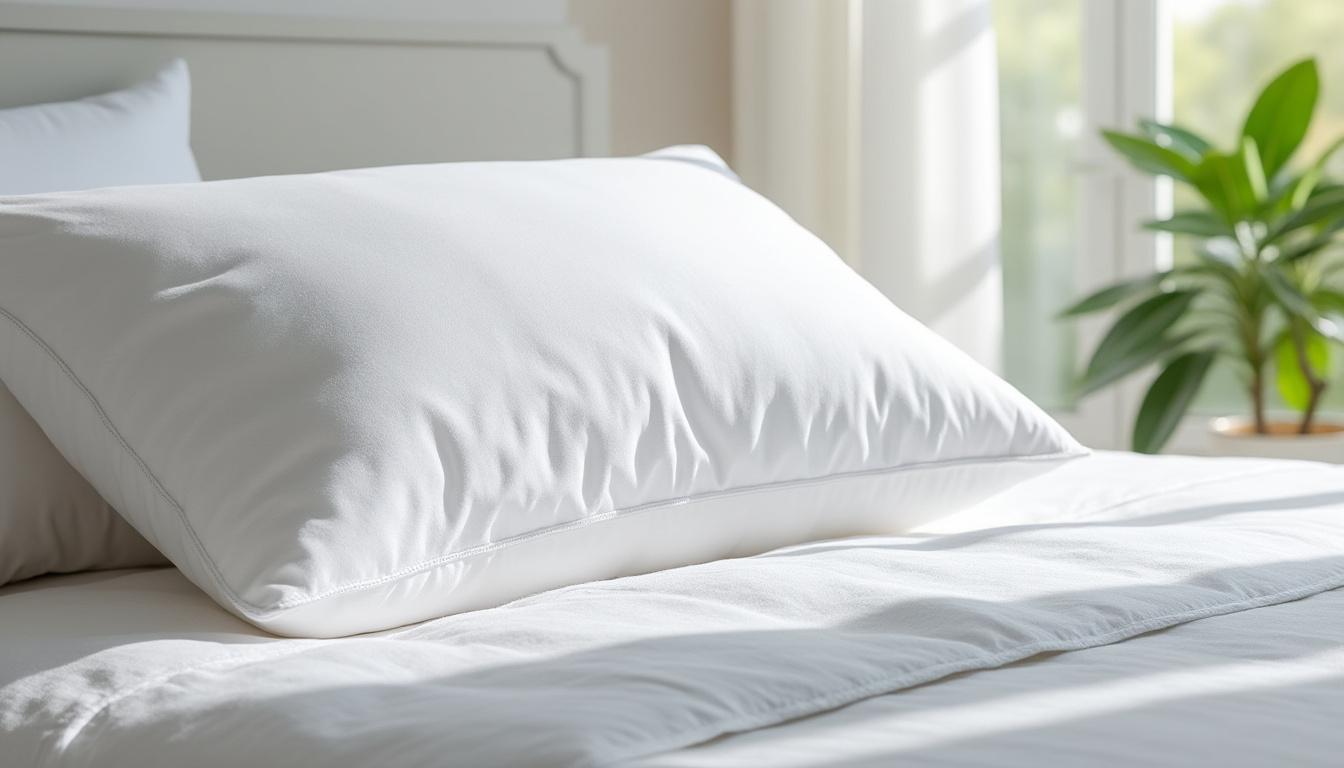 d&eacute;couvrez comment &eacute;liminer les taches tenaces sur votre oreiller jauni gr&acirc;ce &agrave; la solution efficace du percarbonate de sodium. redonnez-lui blancheur et fra&icirc;cheur facilement !