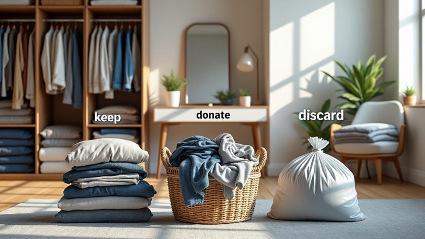 découvrez la règle des 3 piles pour trier efficacement votre garde-robe en seulement 10 minutes. simplifiez votre organisation et optimisez votre espace avec cette méthode rapide et facile à appliquer !